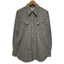 Levi's チェックシャツ ウエスタンシャツ 長袖 シャツ トップス レギュラーカラー 胸ポケット スモールe スナップボタン アメカジ 古着(4)