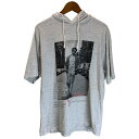 【中古】 James Dean Foundation トップス 90s vintage 90年代 OLD (C)1991 james dean foundation フード プリント 白杢 韓国製 古着