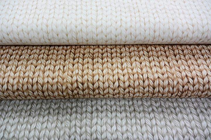 生地 綿ビエラ(起毛)《メリヤス編み風柄》【30cm以上10cm単位販売 メール便3mまで可】【コットン/ビエラ生地/綿100%/布地/布/ストライプ/編み目/メリヤス編み風/入園/入学/通園/エコバッグ/ハンドメイドマスク/手づくりマスク/トートバッグ】