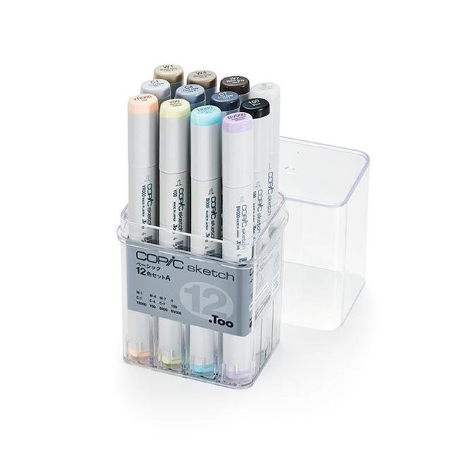 Rakuten - Too コピックスケッチ ベーシック12色セット A 12502079