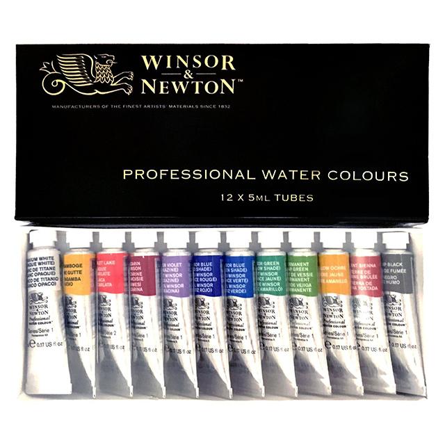Rakuten - ウィンザー＆ニュートン｜WINSOR & NEWTON ウィンザー＆ニュートン プロフェッショナルWC 5mLチューブ 12色セット 18809812