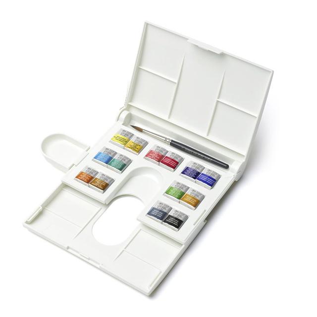 Rakuten - ウィンザー＆ニュートン｜WINSOR & NEWTON ウィンザー＆ニュートン プロフェッショナルWC フィールドセット HP 14色 18809049