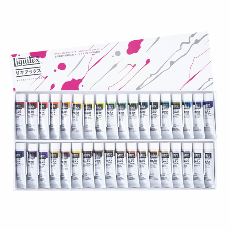 Rakuten - リキテックス｜Liquitex 6号 伝統色 36色セットC レギュラータイプ 15101838