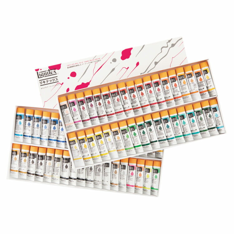 Rakuten - Liquitex リキテックス ソフト6号　72色セット
