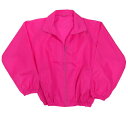 【大量注文OK!】 イベント スタッフ ブルゾン( ジャンパー型 ) 選挙 コンサート 運動会 学園祭 町内会 イベント ブルゾン 式典 文化祭 ボランティア ユニフォーム スタッフ ジャンパー ■蛍光ピンク(桃色