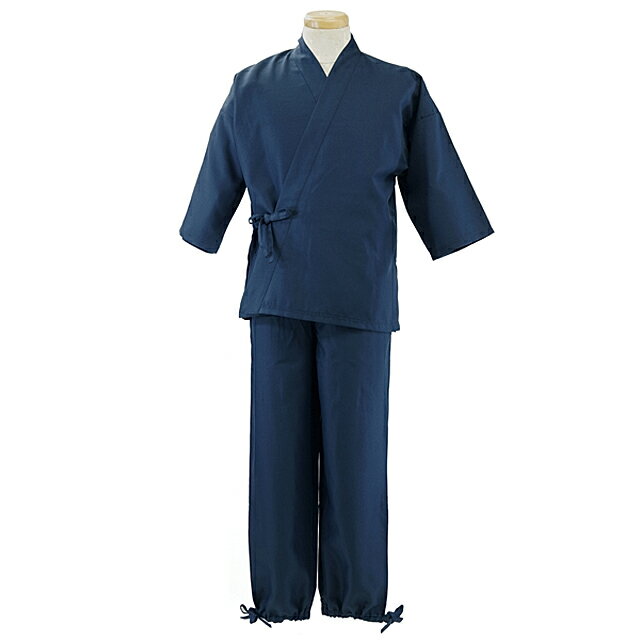 作務衣レディース女性婦人用春・夏・秋用(3シーズン対応)薄手洗える部屋着パジャマ作業着上下組和装おしゃれルームウエアー