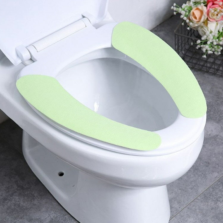 トイレ用品 O型 貼る やわらか便座シート 便座マット 対応 トイレ 便座カバー 繰り...