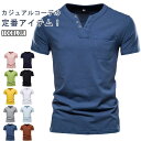Tシャツ メンズ ヘンリーネック 半袖 無地 半袖Tシャツ カットソー 胸ポケット付き 春 夏 30代 40代 50代 紳士 カジュアル 薄手 S-3XL 送料無料(4)