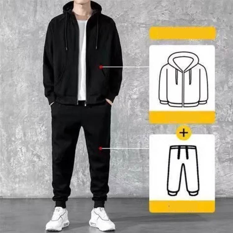 ロングパンツ 上下セット 防寒着 ジャージ あったか 裏起毛 スウェットパンツ アウター ジャージ パーカー フード付き 大きいサイズ ゆったり メンズ パジャマ ルームウェア 部屋着 ジップアップ ブラック グレー トレーニング 3