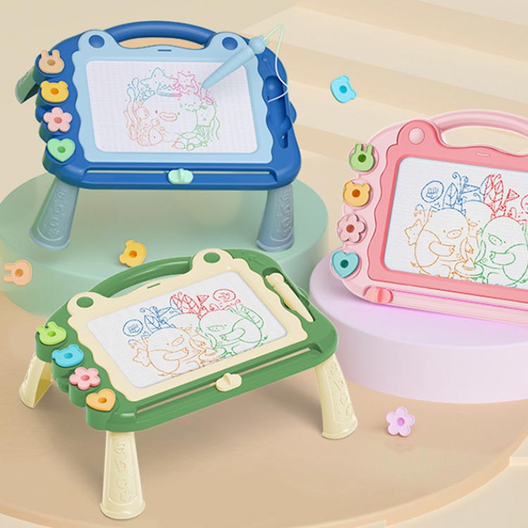 消える お絵かきボード ギフト 磁気 磁石ボード 二歳 脚付 お絵かき 大画面 大きい 三五七 知育おもちゃ 磁石 子供おもちゃ お絵かきボード マグネットスタンプ付き ペン付き 繰り返し描ける かいて育脳 知育玩具 プレゼント 2