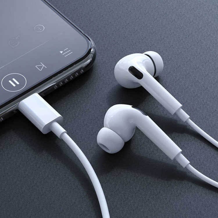 USB ヘッドホン 有線イヤホン イヤホン Type カナル型 軽量 イヤフォン USB C C マイク付き ノイズキャンセリング ステレオイヤホン 9Dサウンド kinki8688-10002070 キンキ サンプル画像2