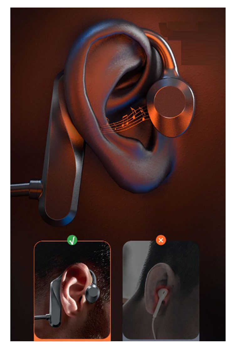 イヤホン ワイヤレスイヤホン 骨伝導ヘッドホン 通話 耳を塞がない 耳掛け式 防水 Bluetooth5.2 骨伝導 骨伝導 マイク内蔵 音楽再生 Hi-Fi高音質 ノイズキャンセリング 超軽量 ブルートゥース5.2 骨伝導イヤホン 無線イヤホン 在宅勤務 テレワーク スポーツ