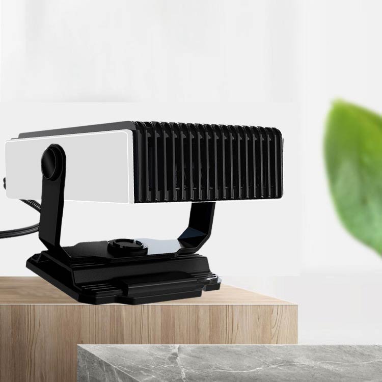 車載ファンヒーター 車載用 ヒーター 送風機 コンパクト 小型ヒーター 2in1 冷熱両用 180° 回転 12V/150W 暖房 温風 送風 デフロスター カーヒーター サーキュレーター 除霜 ガラス凍結防止 シガーアダプター 12V 車載ファンヒーター