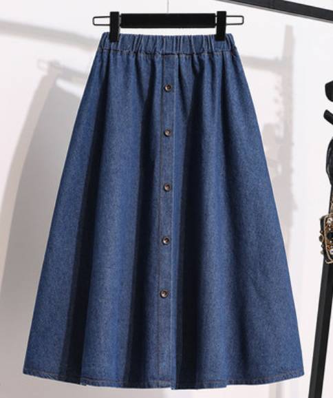 デニムスカート デニムスカート ロングスカート スカート デニムロングスカート マキシスカート ミモレ丈スカートフレア 膝丈 ロンスカ