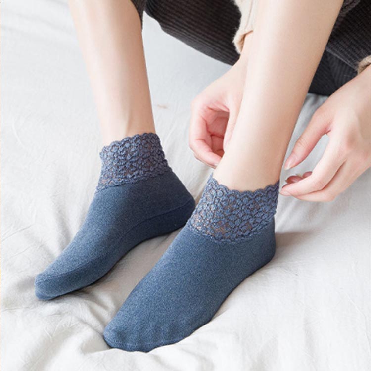 スリッポン 【送料無料 かわいい 【送料無料 靴下 レディース 滑り止め付き スニーカー カバーソックス 部屋 ソックス レース 3足セット】フットカバー おしゃれ ブーツ 吸湿速乾 買いまわり