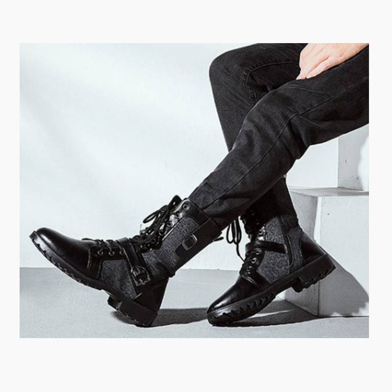 牛革 バイクブーツ 牛革 ミリタリーブーツ ブーツ メンズ ブーツ メンズ エンジニア ワークブーツ ツーリングシューズ