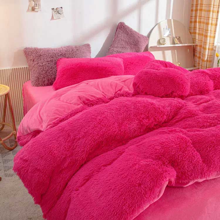 シングル もこもこ 肌に優しい 布団セット あったか 掛け布団カバー 暖かい 毛足の長いシャギー 姫系 枕カバー フラットシーツ 3点セット 寝具カバー 掛け布団カバー ふとんカバー ふわふわ おしゃれ 可愛い 厚手 セット