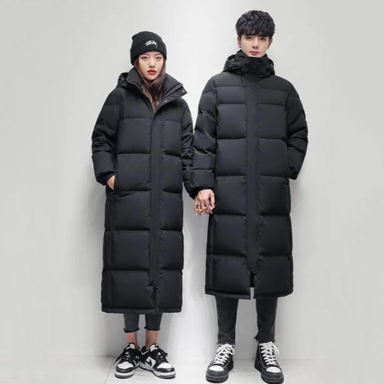 ハイネック 大きいサイズ 着痩せ 中綿コート ロング丈 レディース ダウンジャケット メンズ ジャンパー 保温 厚手 ブルゾン アウター 中綿ジャケット ロングコート 無地 冬 あったか 秋冬 防風 防寒着 30代 40代 50代 ベンチコート 暖かい 冬服 着痩せ