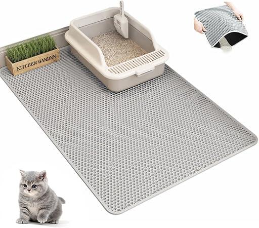 猫用トイレマット 猫砂取りマット 60x45CM/75x55CM/90x60CM 複数サイズ 猫マット 猫砂マット 飛び散り..