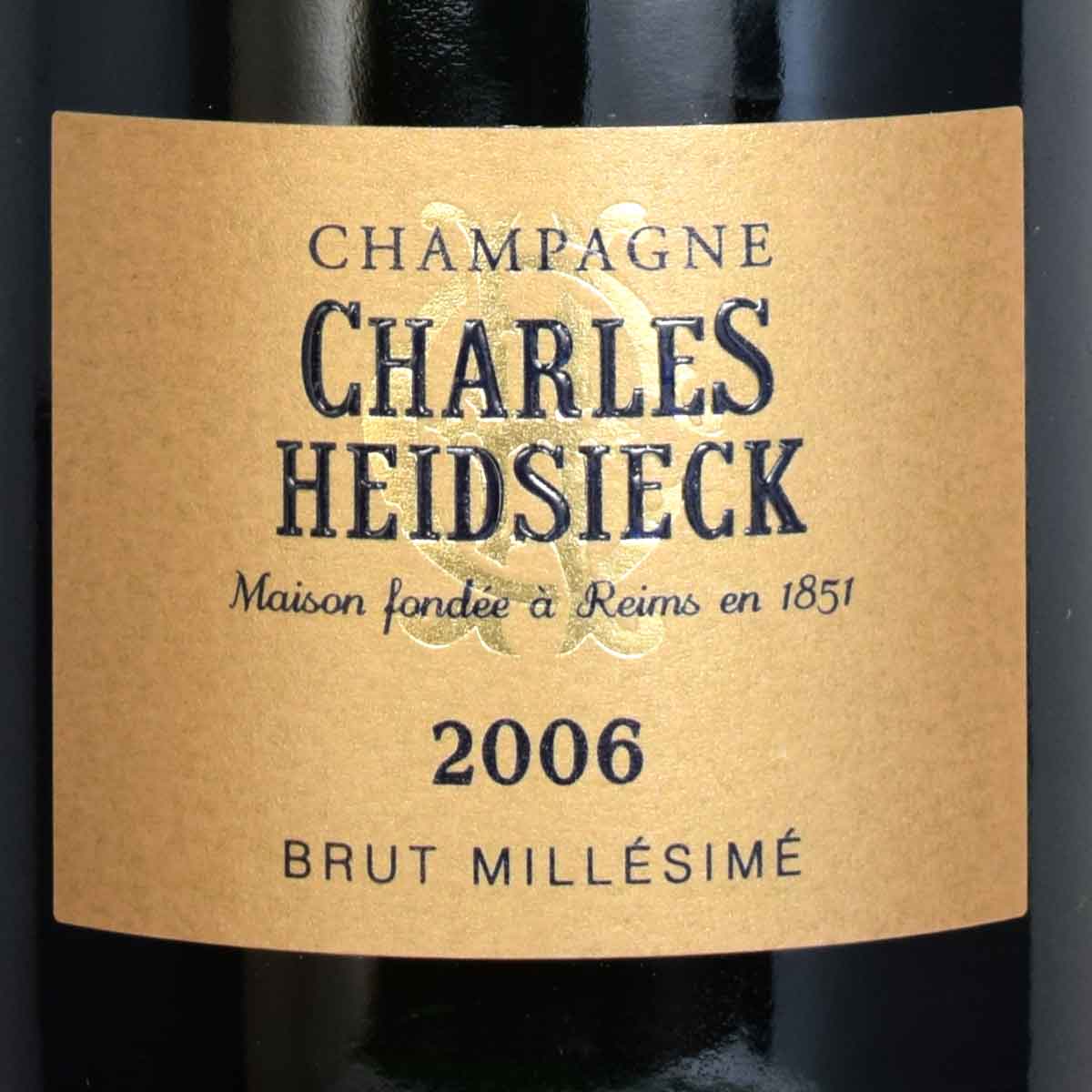 ［2006］［2018年デゴルジュマン］シャルル・エドシック 750ml泡 シャンパーニュ 箱入りChampagne Charles Heidsieck kinko-10038545 オーリック サンプル画像2