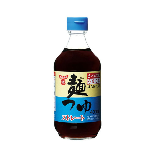 商品詳細 ■商品番号 236704 ■商品種別 めんつゆうまくち ■内容量 400ml ■保存方法 直射日光を避け、冷暗所に保存してください。※保存料不使用のため、開栓後要冷蔵(10℃以下)。開封後は3日以内を目安にご使用ください。 ■賞味期限 ■栄養成分表示 ■メーカー フンドーキン醤油株式会社 ■原材料 砂糖・異性化液糖（国内製造）、しょうゆ（小麦を含む）、食塩、発酵調味料、かつおぶし、たんぱく加水分解物、かつおぶしエキス、はちみつ、麦芽抽出物、しいたけエキス、こんぶ、乾しいたけ／調味料(アミノ酸等)、アルコール、酸味料 コメント めんつゆうまくちは、かえしにかつおぶし、こんぶ、しいたけのだしを合わせたつゆです。適度な甘さの中には、はちみつが入っていますのでおいしくいただけます。そうめんにはもちろん、うどん、天つゆなど様々な料理に使えます。