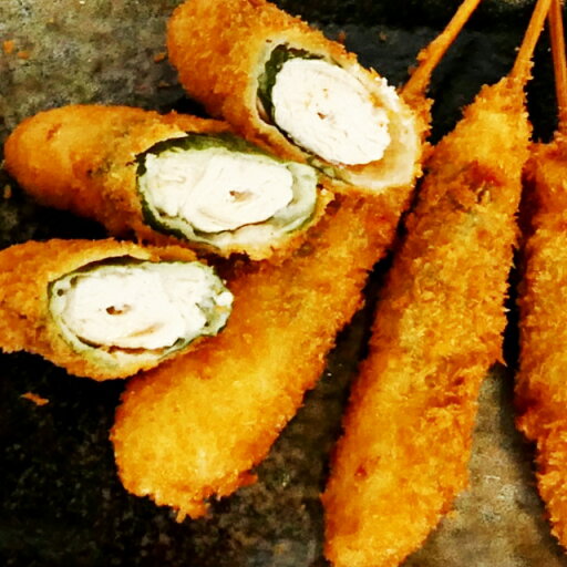 カノミ むね大葉巻き串カツ 5本入×10パック 送料無料 産地直送 同梱・代引不可 九州産鶏肉 焼き鳥 カノミ むね大葉巻き串カツ 5本入×10パック 送料無料 産地直送 同梱・代引不可 九州産鶏肉 焼き鳥