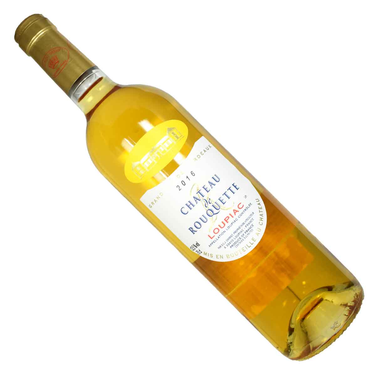 ［2016］［貴腐ワイン］ シャトー・ド・ルーケット 750ml極甘口 フランス・ボルドー地方 ルーピアック
