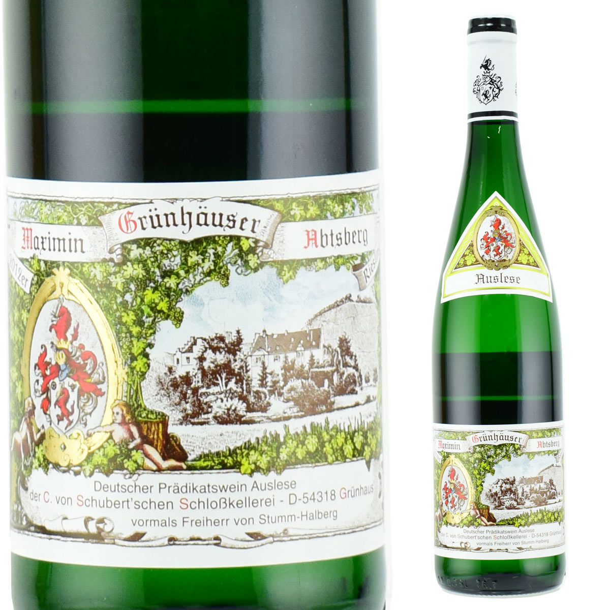 マキシミン・グリュンホイザー アプツブルク リースリング アウスレーゼ 2012 750ml白甘口 Maximin Gruenhaus RIESLING Auslese リースリング モーゼル 送料は無料 送料欄にクール便代金が加算…