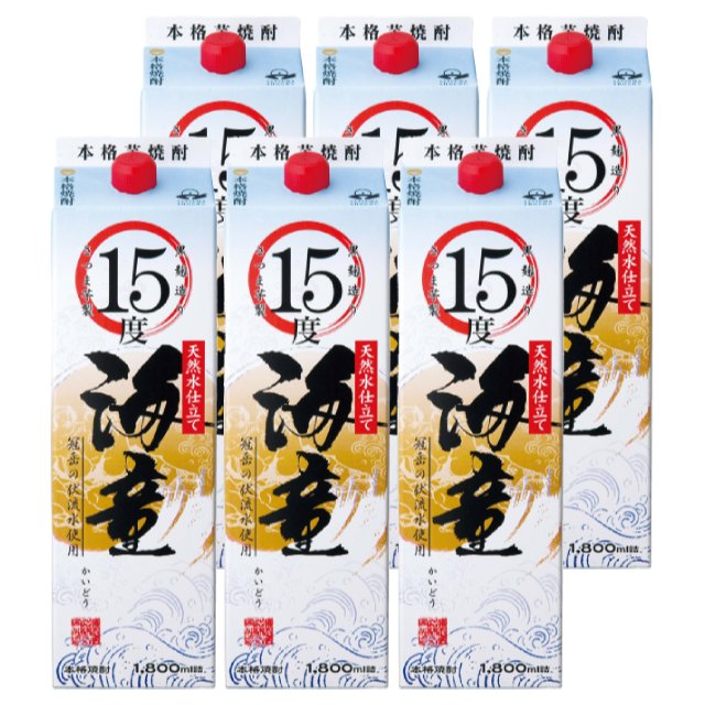 商品詳細 ■商品番号 268617 ■商品種別 芋焼酎 ■内容量 1800ml×6本 ■アルコール度数 15度 ■麹菌 黒麹 ■蒸留方法 常圧蒸留 ■メーカー 濱田酒造 ■原材料 芋(黄金千貫)・米麹(国内産) コメント ご家庭で安心してお...