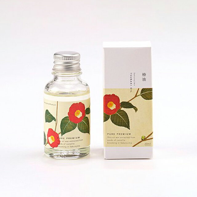 SAKURAJIMA　TSUBAKI　純国産　ヤブツバキ100％　桜島のつばき油　ピュアプレミアム　30ml　　椿油　鹿児島 2