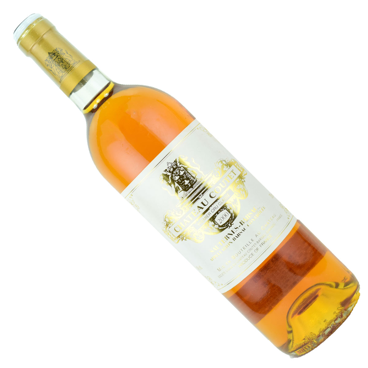 シャトー・クーテ　2000（平成12年）　750ml　貴腐ワイン　ソーテルヌ　格付1級　Chateau Coutet