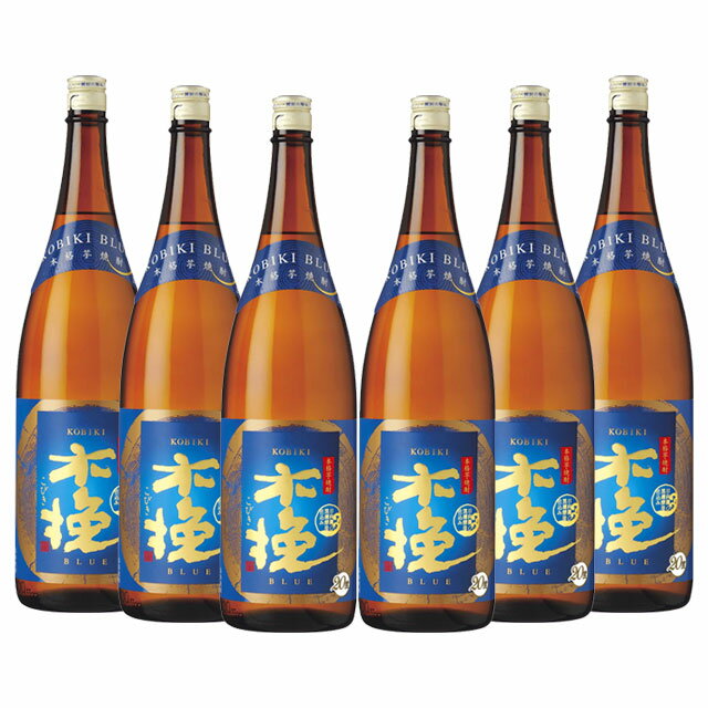 乐天商城 - 木挽BLUE 20度 1800ml×6本 芋焼酎 雲海酒造※北海道・東北エリアは別途運賃が1000円発生します。