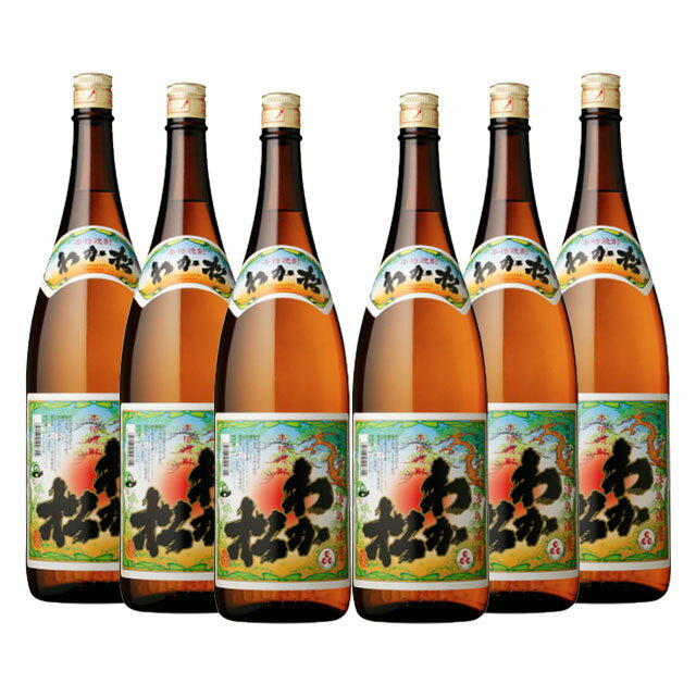 商品詳細 ■商品番号 268921 ■商品種別 芋焼酎 ■内容量 1800ml×6本 ■アルコール度数 25度 ■麹菌 白麹 ■蒸留方法 常圧蒸留 ■メーカー 若松酒造（株） ■原材料 芋・米麹 コメント 江戸時代からの伝統を持ち、明治の帝...