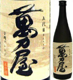 【取寄商品】25度　常圧麦焼酎　五代目　萬力屋　720ml瓶　全麹ブレンド麦焼酎　藤居酒造　大分県　化粧箱なし