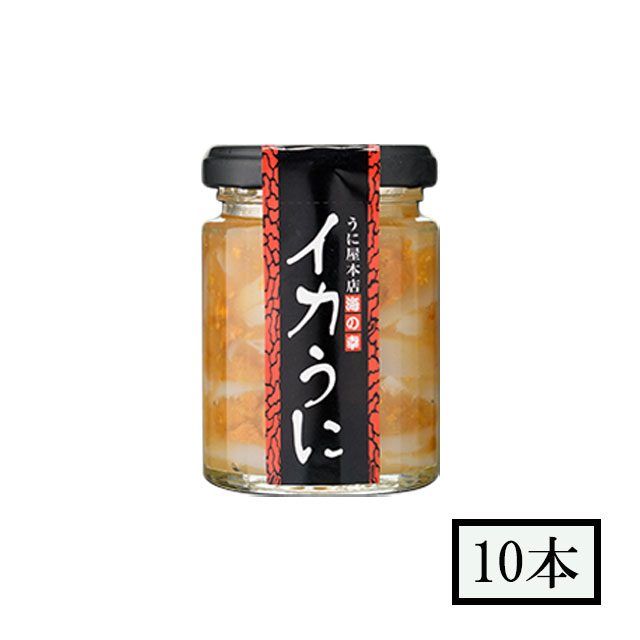 雲丹屋本店松岡 いかうに 120g 10本 セット メーカー直送 代引・同梱不可送料無料 ギフト お歳暮 御中元