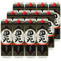 田苑 黒 パック 25度 1800ml×12本 芋焼酎 田苑酒造 黒麹※北海道・東北エリアは別途運賃が1000円発生します。※北海道・東北エリアは別途運賃が1000円発生します。