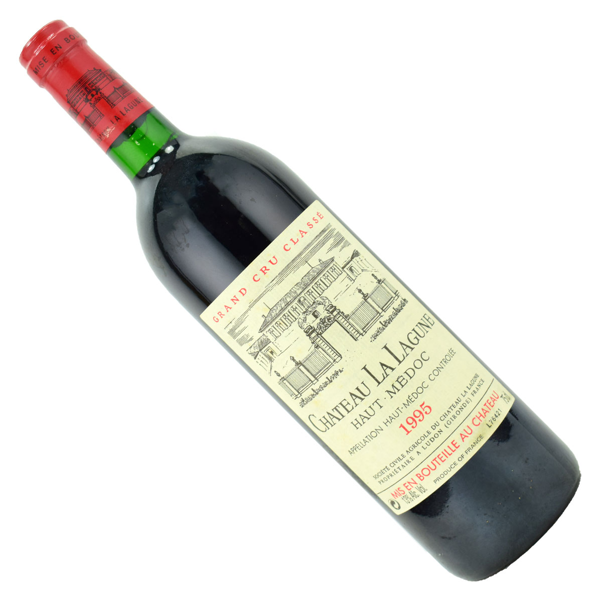 シャトー・ラ・ラギューヌ　1995（平成7年）　750ml赤　オー・メドック格付3級　Chateau La Lagune　AOC　Haut Medoc