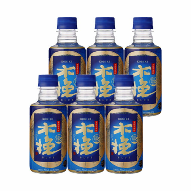 乐天商城 - 木挽BLUE 25度 ペット 500ml×6本 芋焼酎 雲海酒造※北海道・東北エリアは別途運賃が1000円発生します。