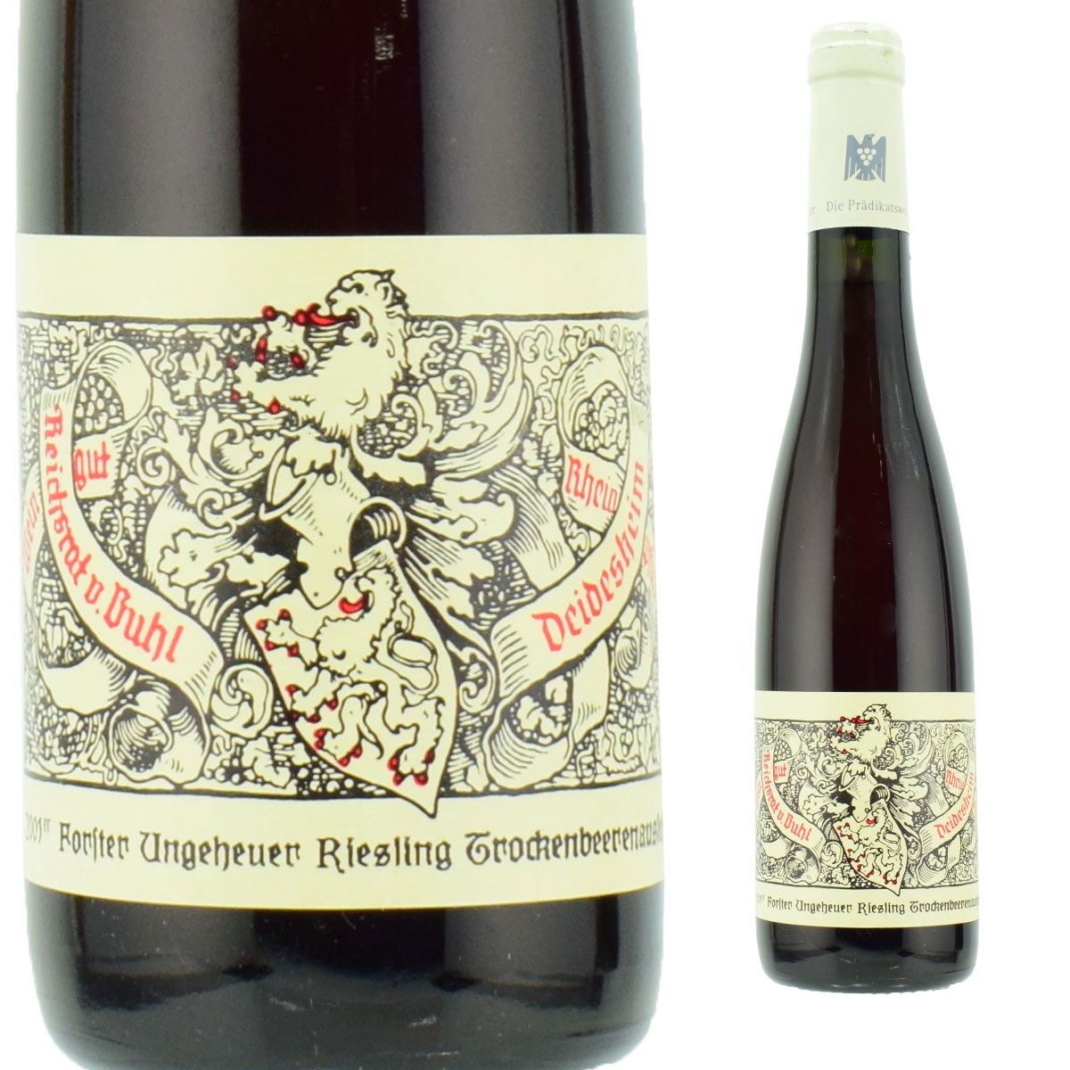 フォルスター ウンゲホイヤー リースリング 2001 375ml トロッケンベーレンアウスレーゼREICHSRAT VON BUHL Forster Ungeheuer Riesling Trockenbeerenauslese 貴腐ワイン ドイツ ファルツ 極甘口 フォン ブール