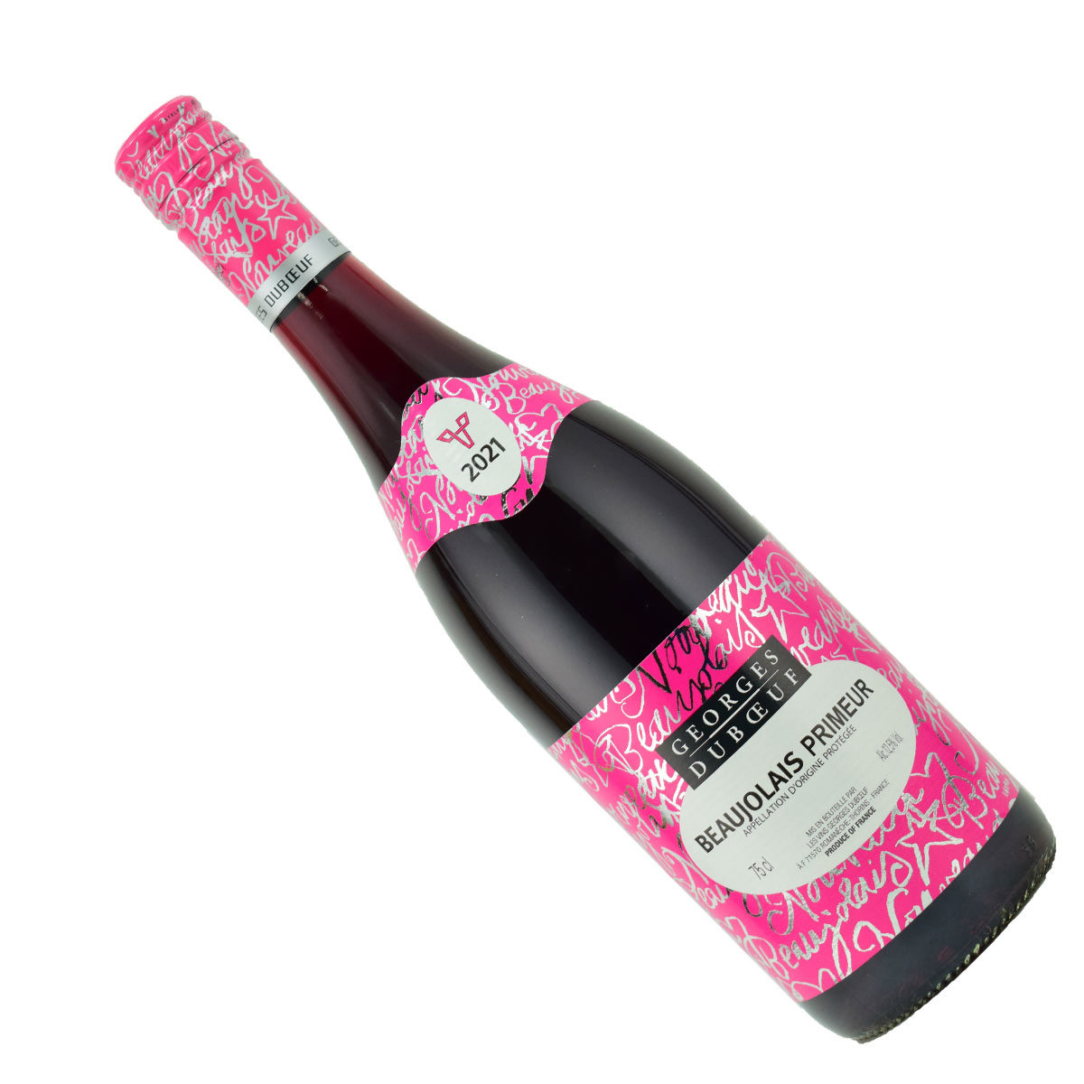 ジョルジュ・デュブッフ ボージョレヌーボー 2021 750ml赤 ヴァン・ド・プリムールVin de Primeur Beaujolais Nouveau　送料無料ですが北海道・東北は別途送料必要