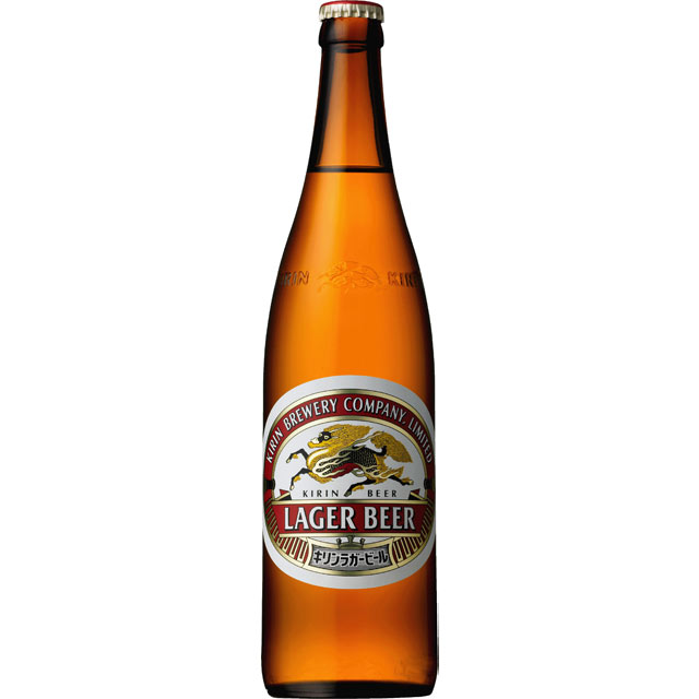 キリンラガー 500ml瓶 1本 麒麟麦酒 キリンビール　KIRIN LAGER