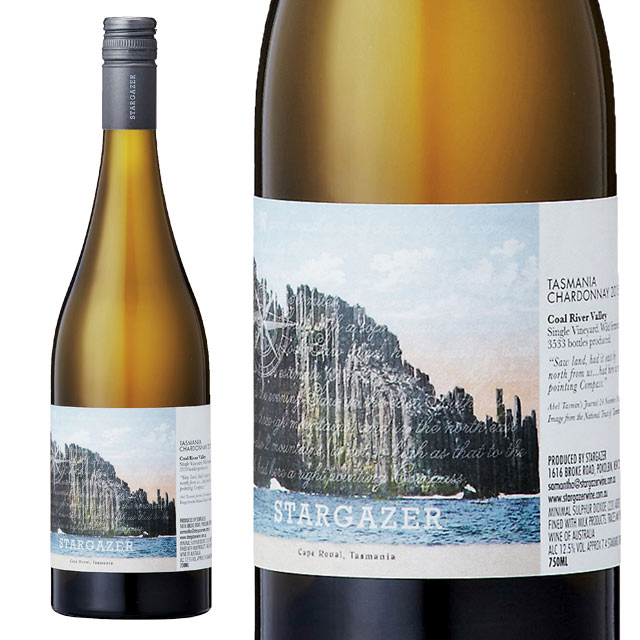 スターゲイザー　タスマニア　シャルドネ　2015　750mlSTARGAZER Tasmania Chardonnay