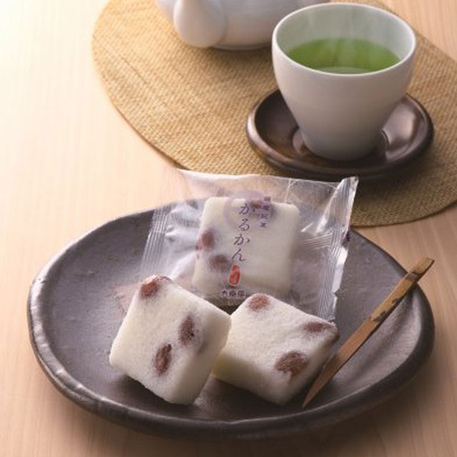 九面屋　塩豆かるかん　10個入　メーカー直送／代引・同梱不可送料無料 お中元 ギ...