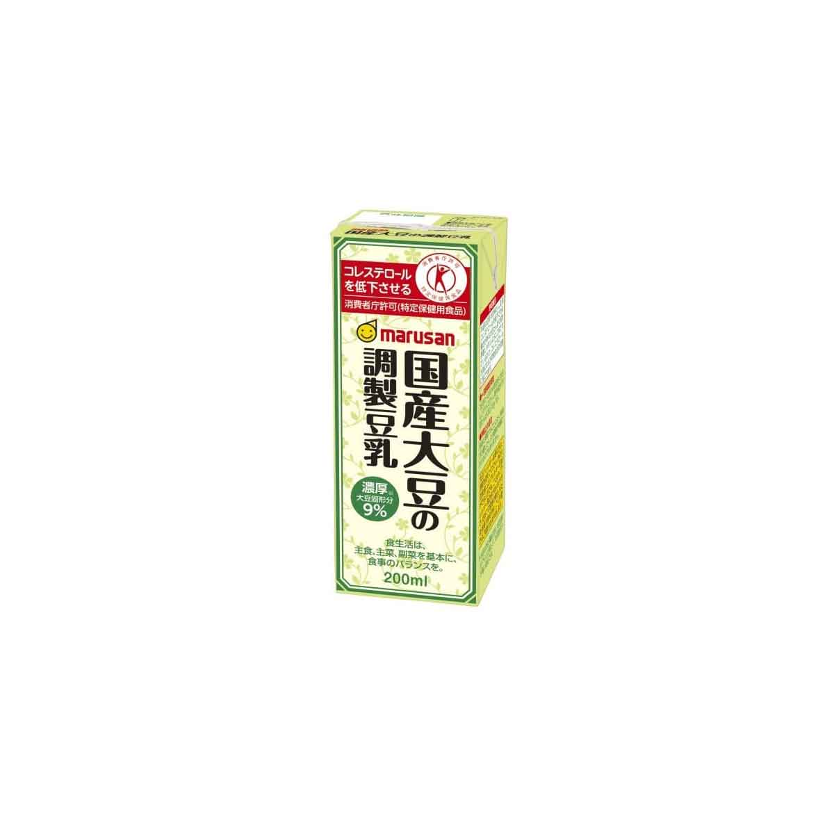 マルサン 国産大豆の調製豆乳 200ml