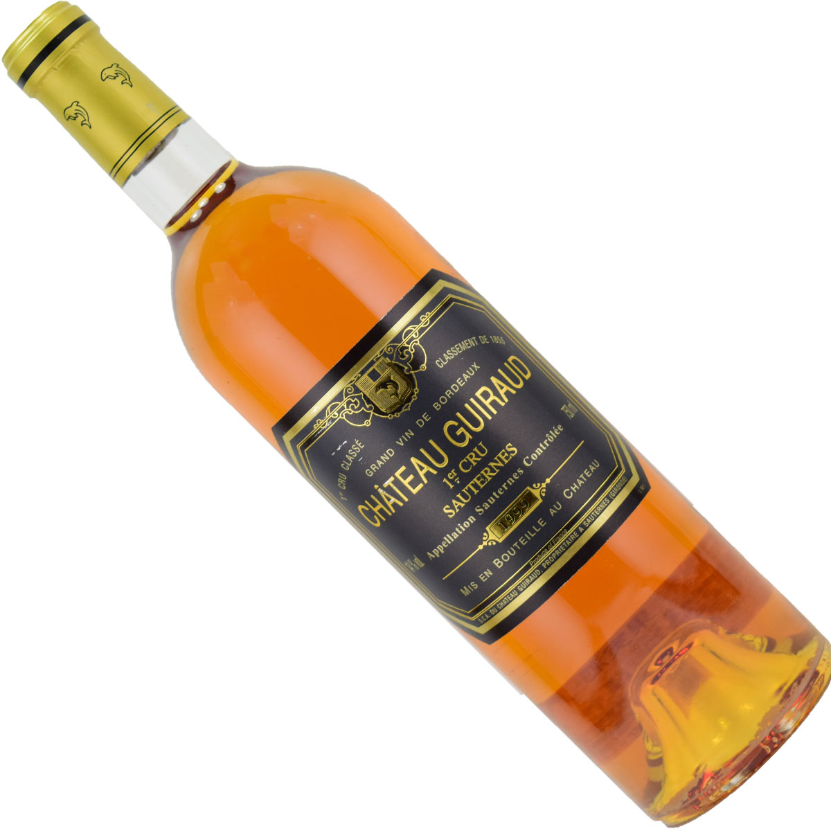 シャトー・ギロー　1999（平成11年）　750ml　貴腐ワイン　ソーテルヌ　格付1級　Chateau GUIRAUD Sauternes　デザートワイン