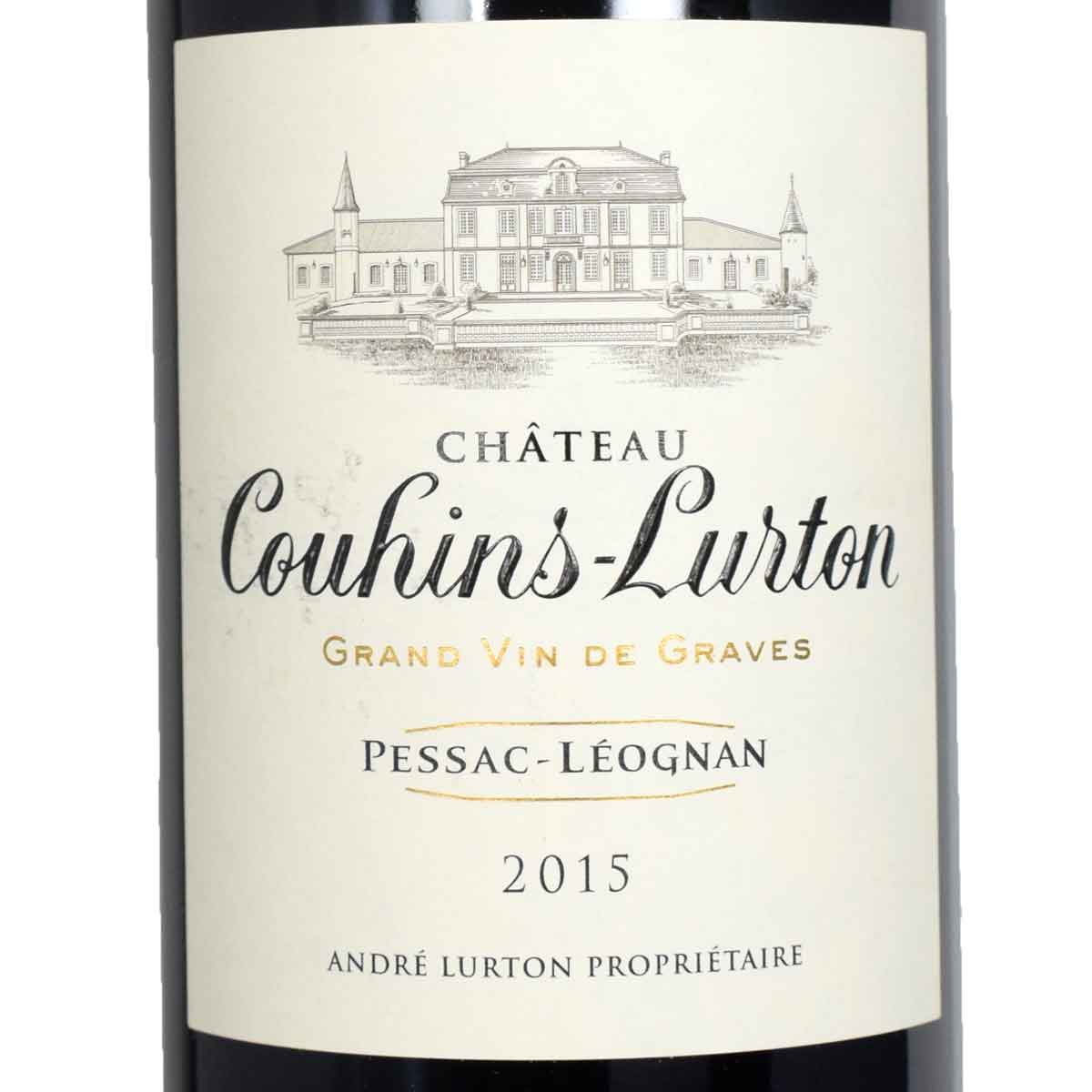 ［2015］ シャトー・クーアン・リュルトン 750ml赤 フランス・ボルドー地方ペサック・レオニャンCHATEAU Couhins-Lurton ROUGE kinko-10036827 オーリック サンプル画像2
