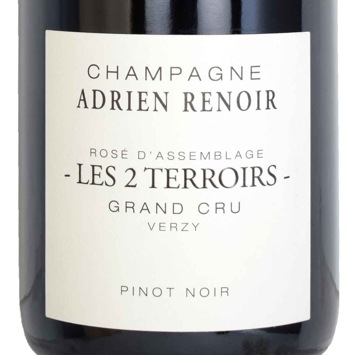 ［2020］［ロゼシャンパーニュ・グランクリュ］レ・ドゥー・テロワール 750ml泡 アドリアン・ルノワールChampagne Adrien Renoir Les 2 Terroirs Rose kinko-10038461 オーリック サンプル画像2