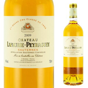 シャトー・ラフォリ・ペイラゲ 2009（平成21年） 750ml 貴腐ワイン ソーテルヌChateau Lafaurie Peyraguey デザートワイン