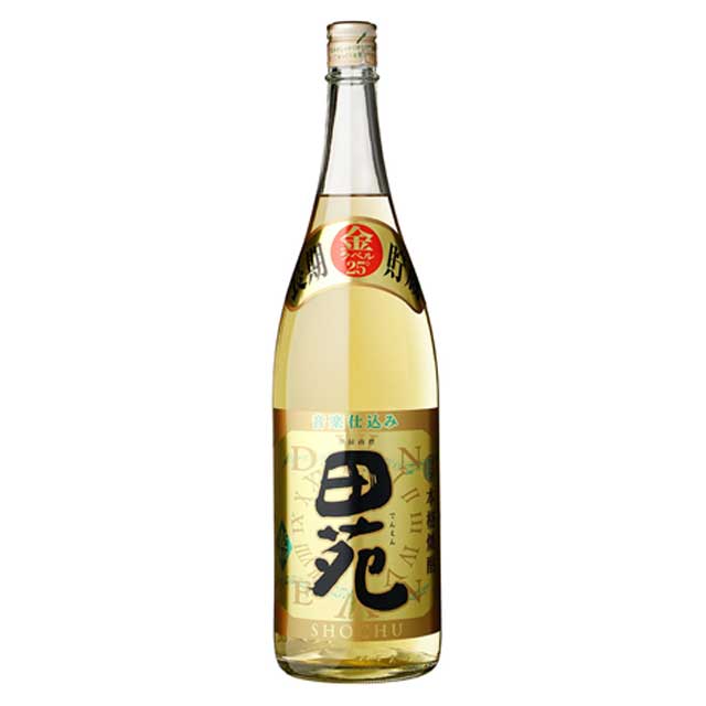 田苑 焼酎 田苑 金ラベル 25度 1800ml 麦焼酎 田苑酒造