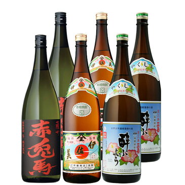 赤兎馬・伊佐美・酔ふよう　各2本　1.8L×6本セット　送料無料 ギフト プレゼント 贈答 御中元 記念日